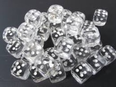 Chessex 36ct 12mm D6 - CT/WT